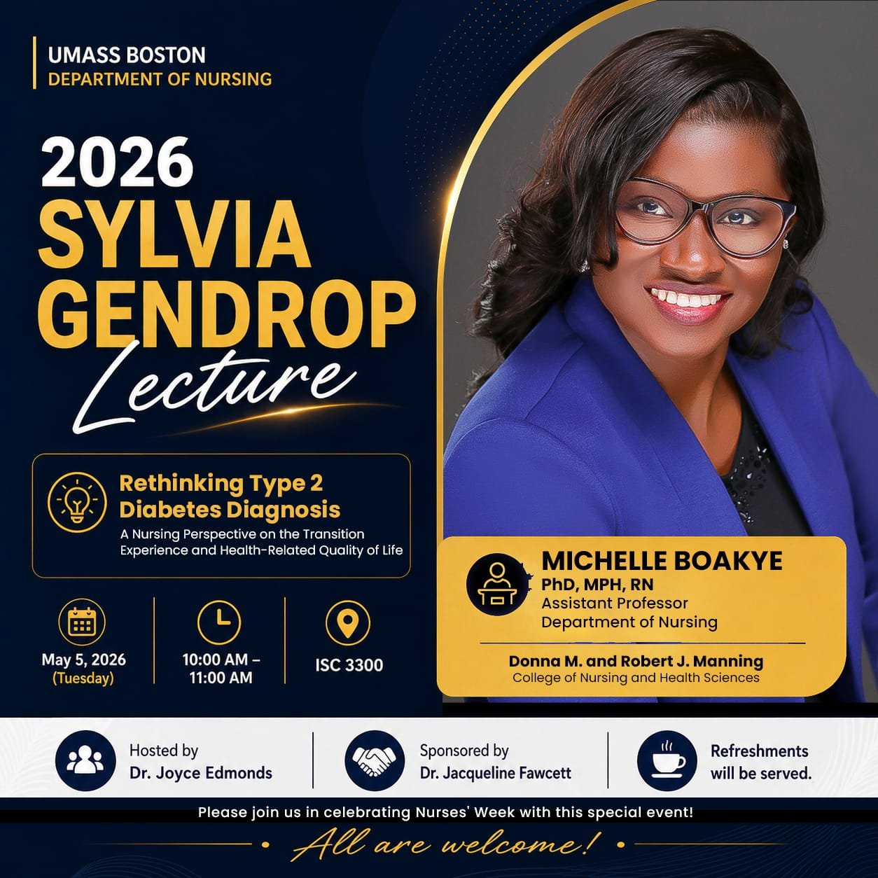 Sylvia Gendrop Lecture Poster